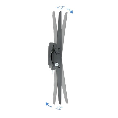 Soporte De Pared Fijo Tooq Lp4270t-b Para Pantalla 37-70" Max. 40kg Vesa Max. 600x400 Inclinacion Negro