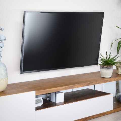 Soporte De Pared Fijo Tooq Lp4270t-b Para Pantalla 37-70" Max. 40kg Vesa Max. 600x400 Inclinacion Negro