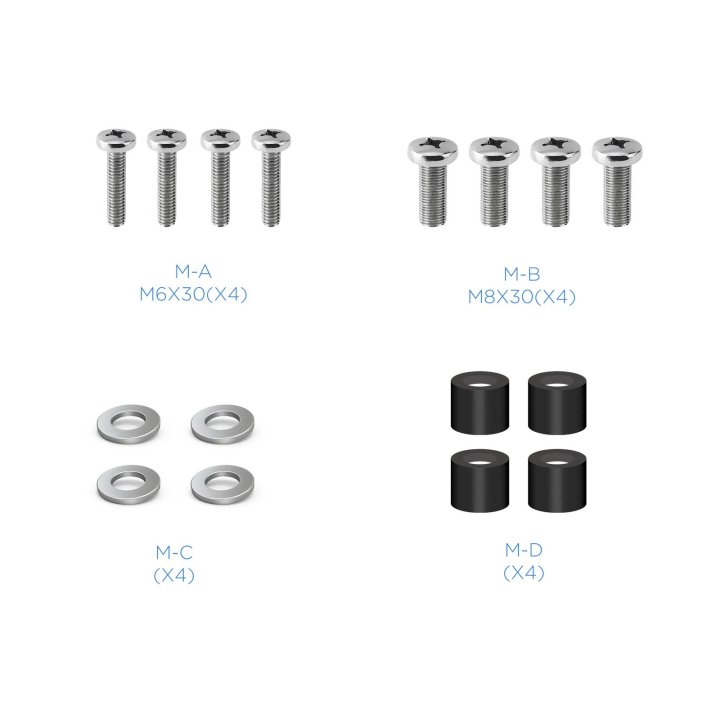 Soporte De Pared Fijo Tooq Lp4255t-b Para Pantalla 32-55" Max. 40kg Vesa Max. 400x400 Inclinacion Negro
