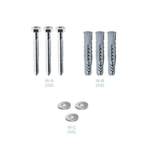 Soporte De Pared Fijo Tooq Lp4255t-b Para Pantalla 32-55" Max. 40kg Vesa Max. 400x400 Inclinacion Negro