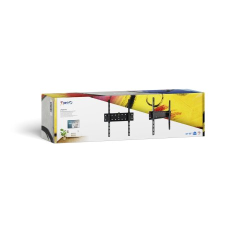 Soporte De Pared Fijo Tooq Lp4255t-b Para Pantalla 32-55" Max. 40kg Vesa Max. 400x400 Inclinacion Negro