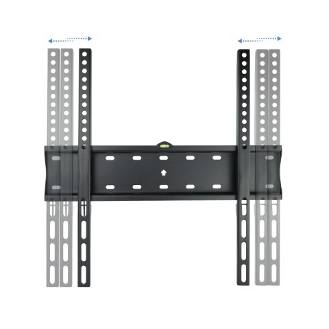 Soporte De Pared Fijo Tooq Lp4155f-b Para Pantalla 32-55" Max. 40kg Vesa Max. 400x400 Negro