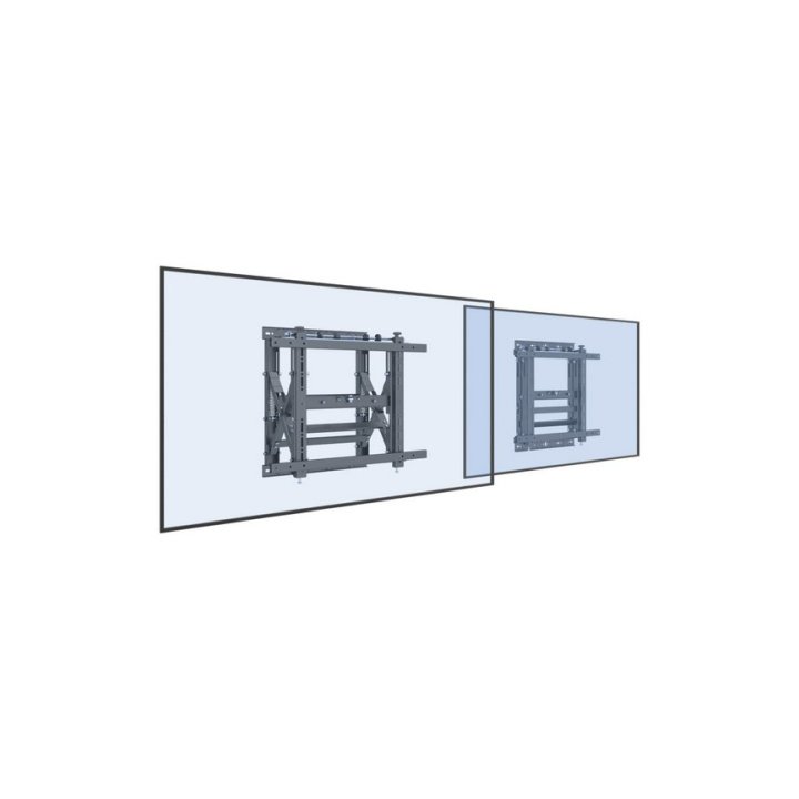 Soporte De Pared Fijo Equip 650325 Para Pantalla 19"-70" Push-in Pop-out Vesa Max 600x400 Peso Max. 50kg