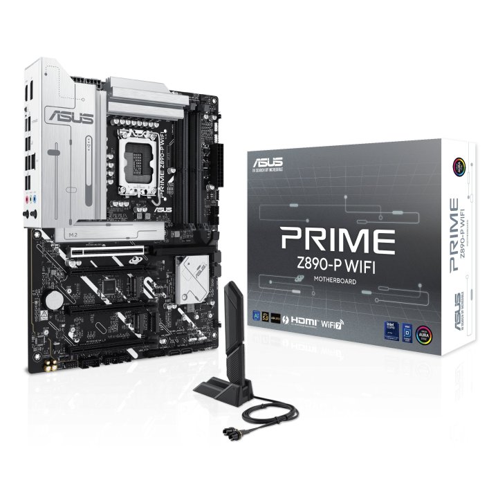 Pb Asus Prime Z890-p Wifi  Skt Lga1851 4xddr5 8600mhz 1xdp 1xhdmi 4xm.2 1xthunderbolt 1xusb-clan 2.5 Wifi7