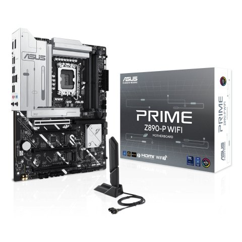 Pb Asus Prime Z890-p Wifi  Skt Lga1851 4xddr5 8600mhz 1xdp 1xhdmi 4xm.2 1xthunderbolt 1xusb-clan 2.5 Wifi7