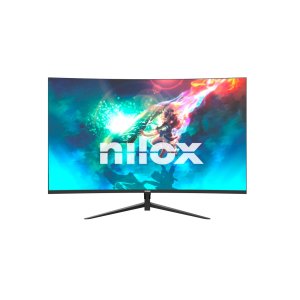 Monitor 24" Curvo Dp Hdmi Nilox Nxm24crv01 Fhd 165hz 1ms 250cd m2 Curvatura R1500 Altavoces