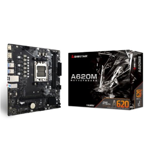 Pb Biostar A620ms Skt Am5 2xddr5 5200mhz 1xhdmi 1xdp 1xm.2