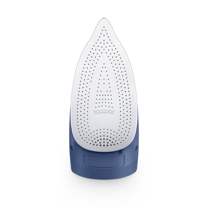 (km0) Plancha De Vapor Rowenta Dx1636d1 Suela Microsteam 300 120 G min Vapor 2400w Color Azul Cash30