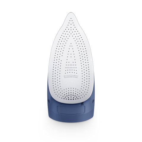 (km0) Plancha De Vapor Rowenta Dx1636d1 Suela Microsteam 300 120 G min Vapor 2400w Color Azul Cash30