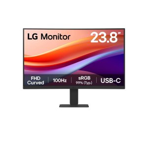 Monitor 23,8" Curvo 1500r Hdmi Usb-c Lg 24u421a-b Fhd Va, 100hz 250cd 5ms 3000 1 Vesa 100x100
