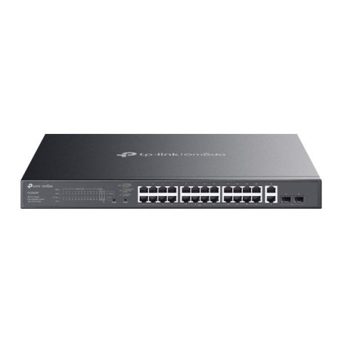 Switch Semigestionable Tp-link Omada Es228gmp 28p 24xlangb Poe+ 2xlangb 2xsfp 384w Total Metal