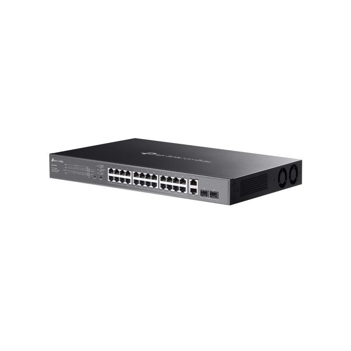 Switch Semigestionable Tp-link Omada Es228gmp 28p 24xlangb Poe+ 2xlangb 2xsfp 384w Total Metal