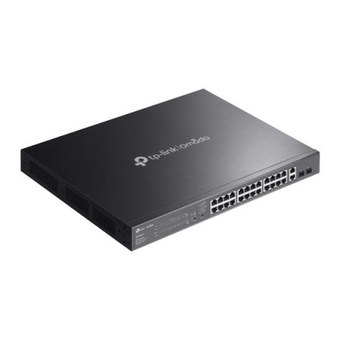 Switch Semigestionable Tp-link Omada Es228gmp 28p 24xlangb Poe+ 2xlangb 2xsfp 384w Total Metal