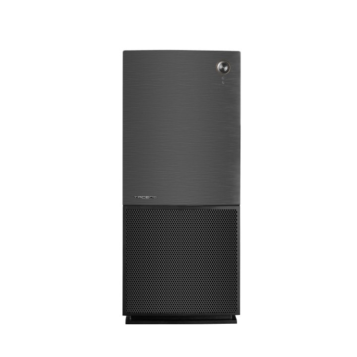 Caja Atx Semitorre Tacens Imperator Ii Black Frontal Microperfoado Usb 3.0 + 2.0 Ventilador Trasero Incluido 12cm Sin Fuente 