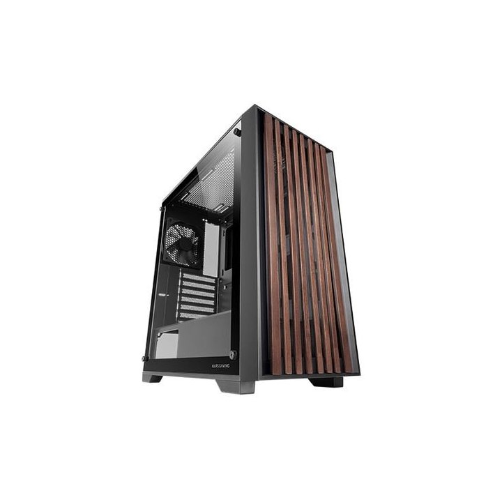 Caja Atx Semitorre Mars Gaming Mcwoodc Madera Y Cristal Templado 2x3.5 3x2.5 Gpu 365mm
