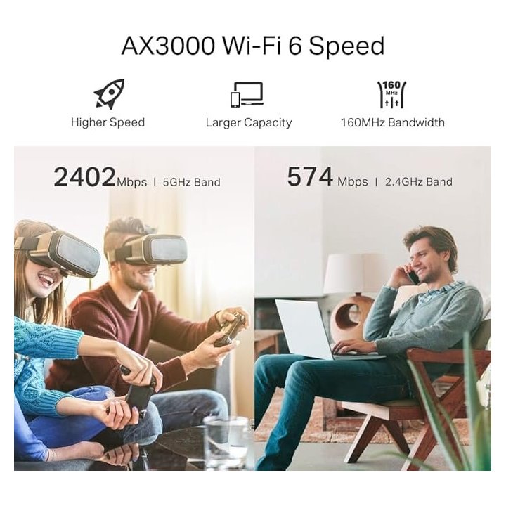 Range Extender Wifi 6 Dualband Tp-link Re780x...