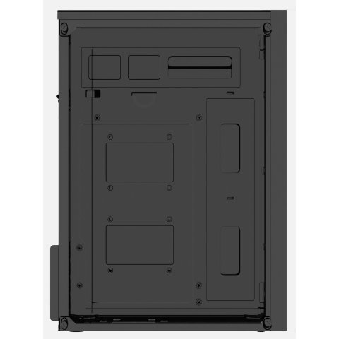Caja Microatx Approx Appc-201 2x3.5” 2x2.5” 1xusb2.0 1xusb3.0 Grafica Max. 260 Mm Color Negro