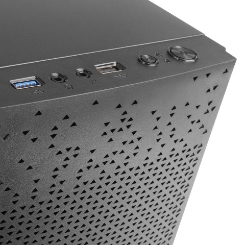 Caja Microatx Tacens Anima Ac6 Usb3.0 Usb2.0 Frontal Mesh Black Sin Fuente De Alimentacion