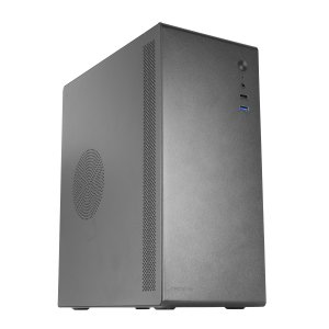 Caja Microatx Tacens Novax Color Negro Estructura Metalica Y Compacta Usb3.0 X1   Usb2.0 X1   Hd Audio