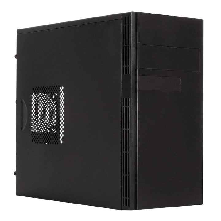 Caja Micro Atx Unykach Grey Rain Evo Color Negro Frontal Cepillado Con Regillas Laterales Usb 2.0 Y 3.0 Incluye Fuente De Ali
