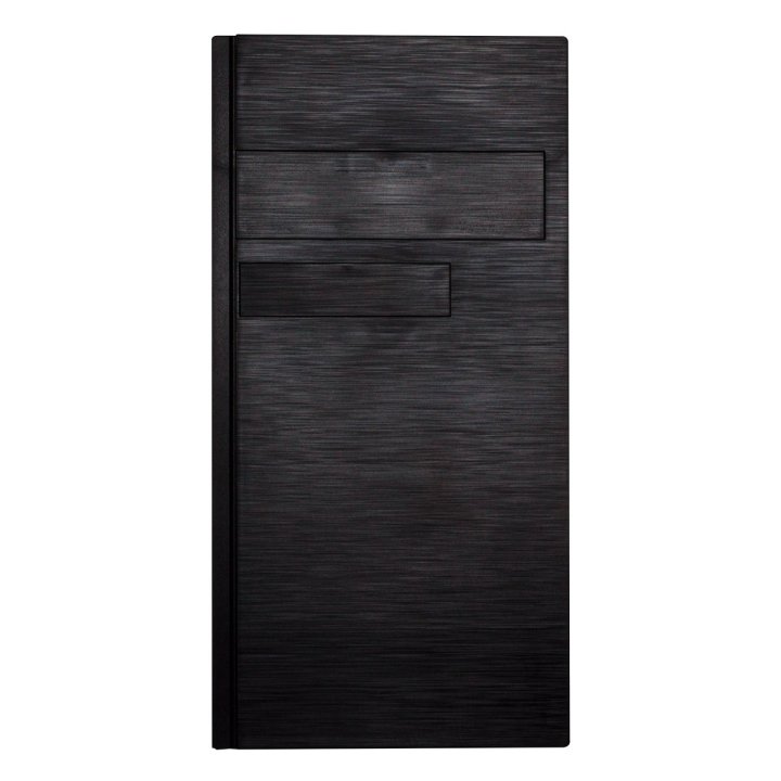 Caja Micro Atx Unykach Grey Rain Evo Color Negro Frontal Cepillado Con Regillas Laterales Usb 2.0 Y 3.0 Incluye Fuente De Ali