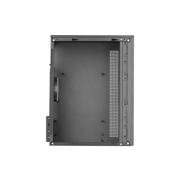 Caja Microatx Gaming Mars Gaming Mc-1000 Black Frontal Metal-mesh Ventana Lateral Completa Sin Fuente De Alientacion