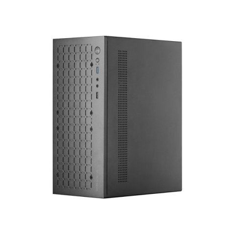 Caja Microatx Gaming Mars Gaming Mc-1000 Black Frontal Metal-mesh Ventana Lateral Completa Sin Fuente De Alientacion