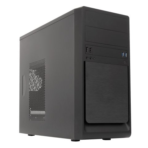 Caja Micro Atx Unykach Matx Uk6023 U3 Color Negro Usb 2x2.0 2x3.0 Incluye Fuente De Alimentacion 500wat