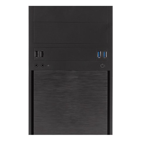 Caja Micro Atx Unykach Matx Uk6023 U3 Color Negro Usb 2x2.0 2x3.0 Incluye Fuente De Alimentacion 500wat