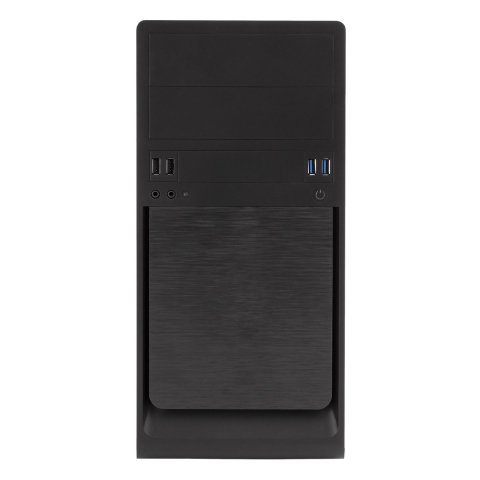 Caja Micro Atx Unykach Matx Uk6023 U3 Color Negro Usb 2x2.0 2x3.0 Incluye Fuente De Alimentacion 500wat