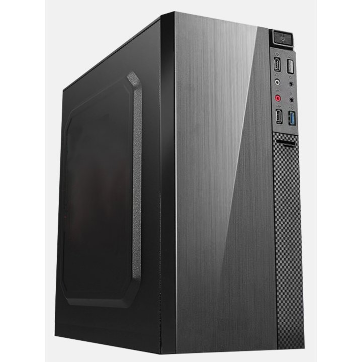 Caja Microatx Approx Appc-203 2x3.5” 2x2.5” 1xusb2.0 1xusb3.0 Grafica Max. 260 Mm Color Negro