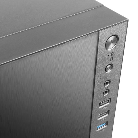 Caja Microatx Tacens Anima Acx Premium Black Usb3.0 Ventilador Traser 12cm Sin Fuente De Alimentacion