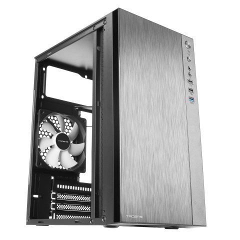 Caja Microatx Tacens Anima Acx Premium Black Usb3.0 Ventilador Traser 12cm Sin Fuente De Alimentacion