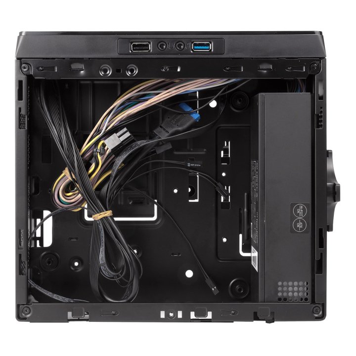 Caja Itx Unykach Uk1007 Uso En Posicion Horicontal O Vertical, Incluye Soporte Vesa Para Colgar Usb 3.0 + 2.0 Card Reader Inc