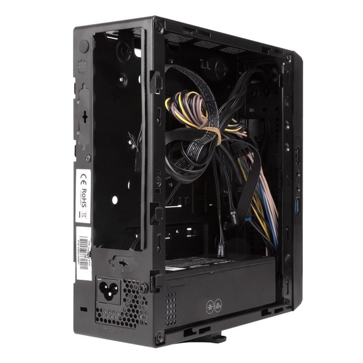 Caja Itx Unykach Uk1007 Uso En Posicion Horicontal O Vertical, Incluye Soporte Vesa Para Colgar Usb 3.0 + 2.0 Card Reader Inc