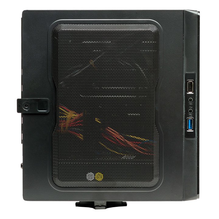 Caja Itx Unykach Uk1007 Uso En Posicion Horicontal O Vertical, Incluye Soporte Vesa Para Colgar Usb 3.0 + 2.0 Card Reader Inc