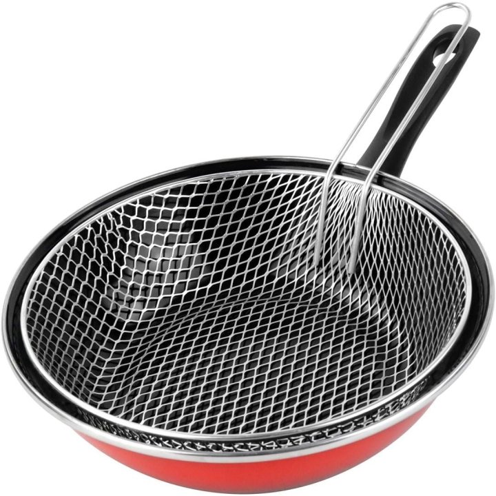 Sarten Freidora Magefesa K2 Rojo 26 Acero...