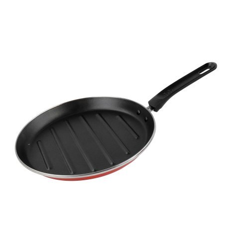 Asador Magefesa K2 Rojo 28 Bajo Acero Antiadherente Efecto Piedra Todo Tipo Cocina Apta Lavavajillas