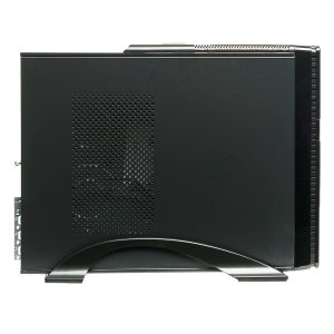 Caja Microatx Slim Unyka Matx 2010se Frontal Micro Perforado Conector Usb Type C Con Fuente Sfx 450w Apta Para Reparaciones 2