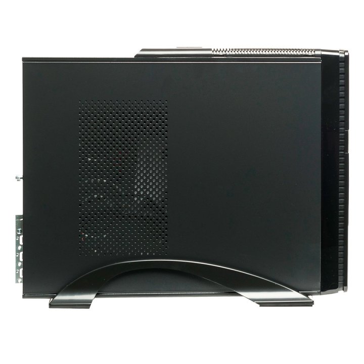 Caja Microatx Slim Unyka Matx 2010se Frontal Micro Perforado Conector Usb Type C Con Fuente Sfx 450w Apta Para Reparaciones