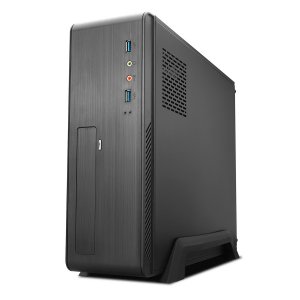 Caja Microatx Slim Tooq Tqc-3006du3c 500w 2 X Usb 3.0 Lector Tarjetas Negra