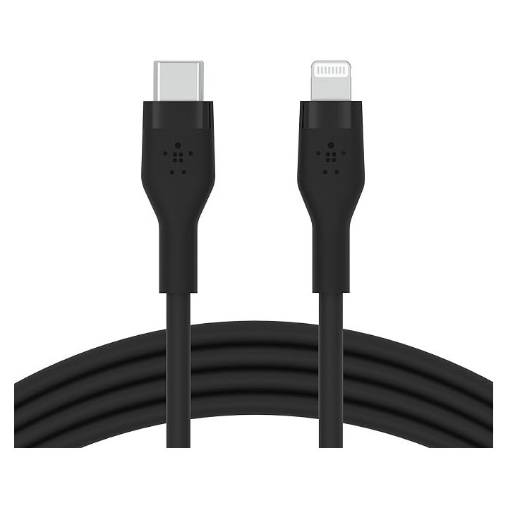 Cable Usb-c A Lightning 1m Belkin Caa011ds1mbk Boost Charge™ 1m Color Negro