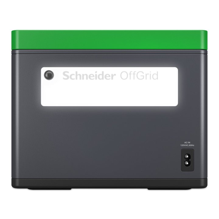 Estacion De Energia Portatil Apc Pps500-gr Offgrid 500 517wh 749w Entrada Cc 2xac Usb Carga Inalambrica Lcd