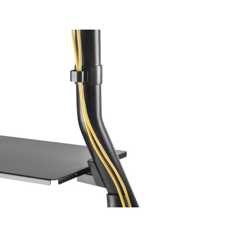 (km0) Soporte De Suelo Con Ruedas Equip Para Pantalla De 37" - 80" Heavy-duty Fijo Max. Vesa 600x400 Hasta 80kg Cash30