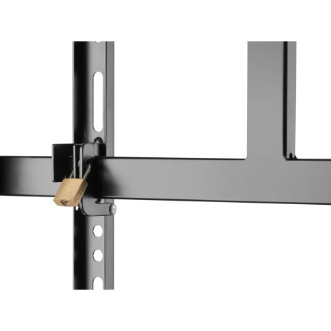 (km0) Soporte De Suelo Con Ruedas Equip Para Pantalla De 37" - 80" Heavy-duty Fijo Max. Vesa 600x400 Hasta 80kg Cash30