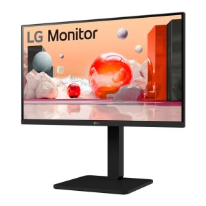 Monitor 24" Hdmi Vga Dp Lg 24ba560-b Fhd Ips Regulable En Altura Multimedia Color Negro 2
