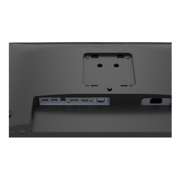 Monitor 24" Hdmi Vga Dp Lg 24ba560-b Fhd Ips Regulable En Altura Multimedia Color Negro