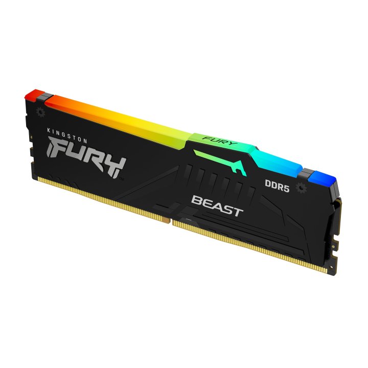 Ddr5 32gb 5600mhz Kingston Fury Beast Rgb Kf556c40bba-32