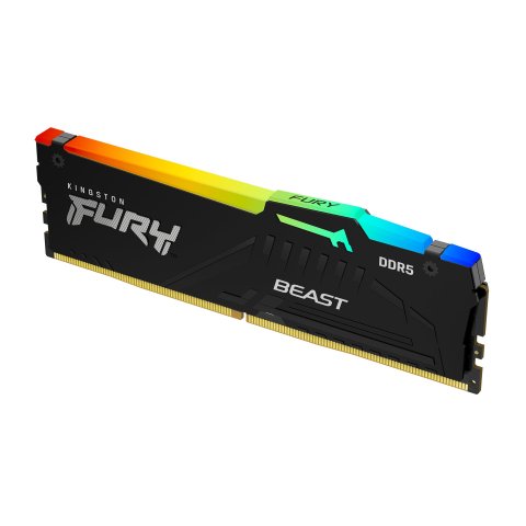 Ddr5 32gb 5600mhz Kingston Fury Beast Rgb Kf556c40bba-32