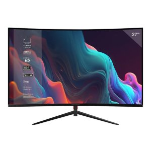 Monitor 27" Curvo Dp Hdmi Mars Gaming Mv27 Ips Fhd 200hz...